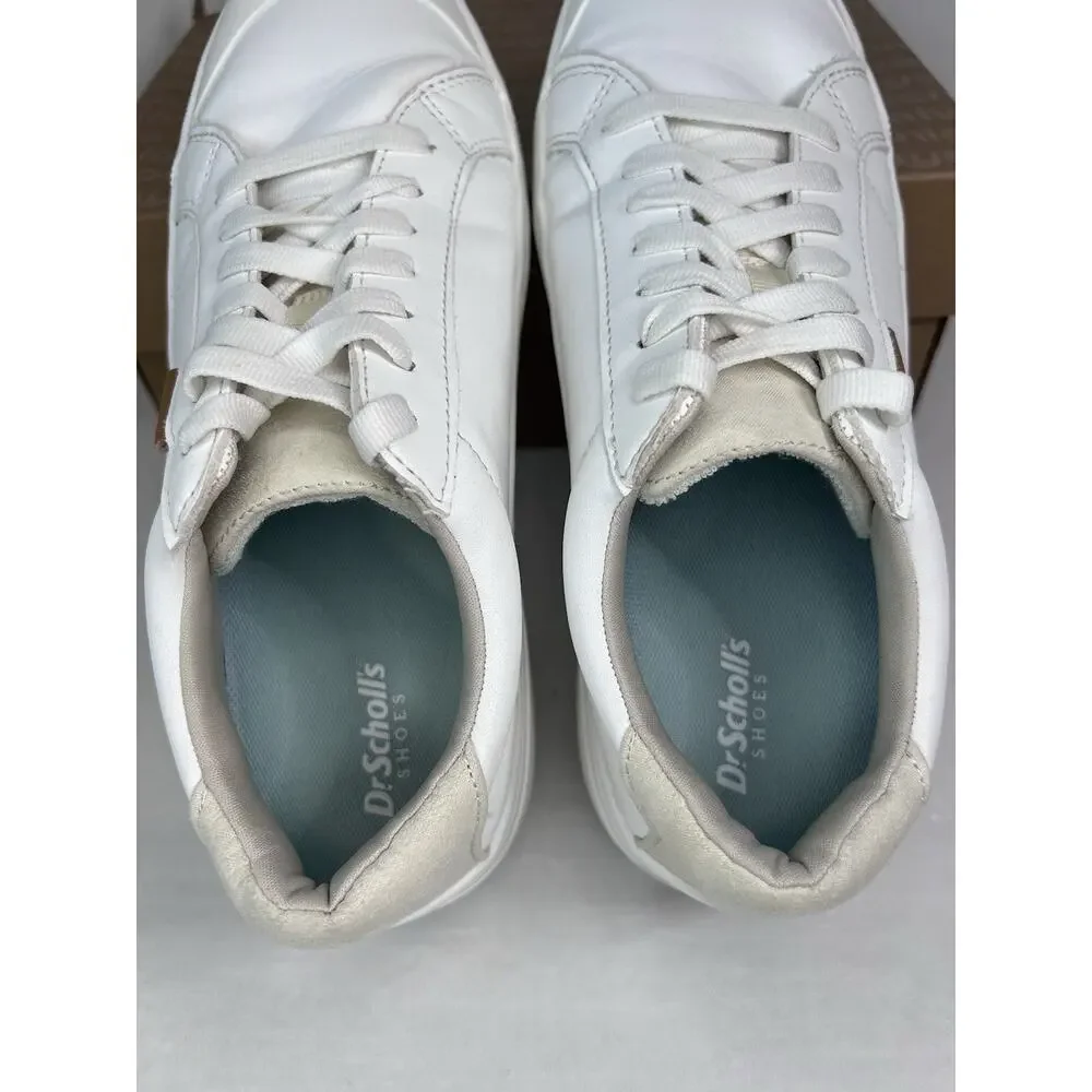 Dr. Scholl's Time Off H6673S1-100 Sneaker Womens 8.5 White Comfort Shoes ZAP1957 - Picture 8 of 10